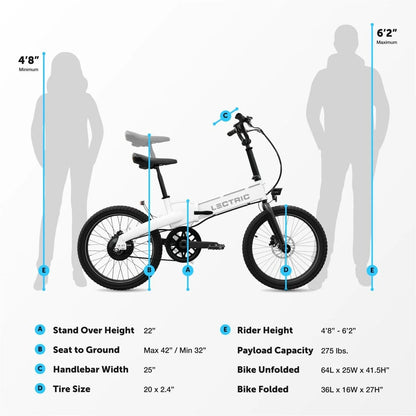 Lectric XP Lite Long-Range eBike Electric Commuter Bikes.