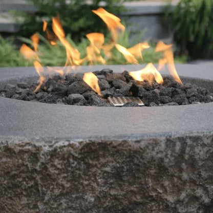 Elementi Boulder Outdoor Fire Pits Tables