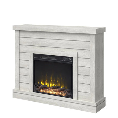 Alaya Wall Mounted Electric Fireplace Sands &amp; Stable Finishs