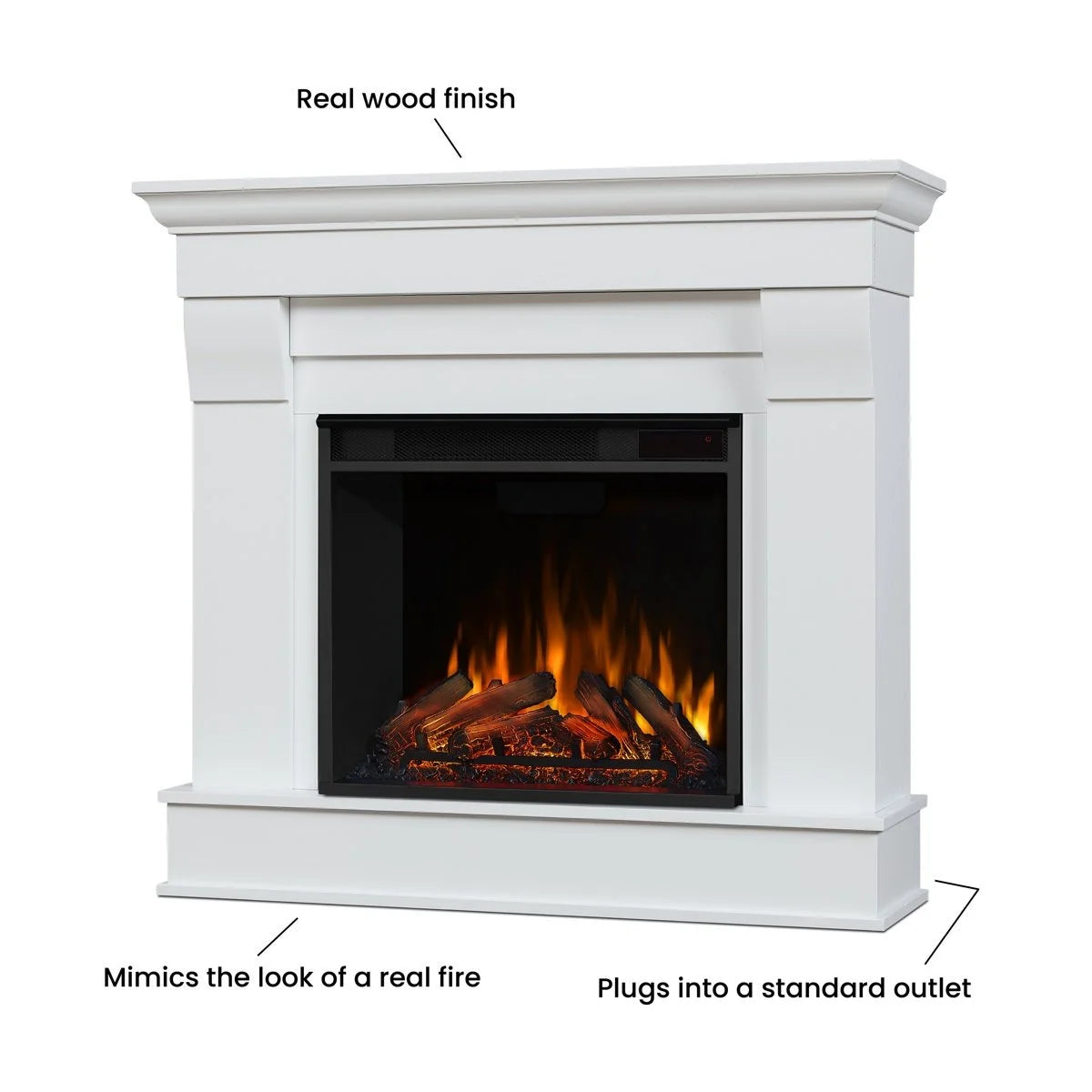 Real Flame Chateau Electrics Fireplaces