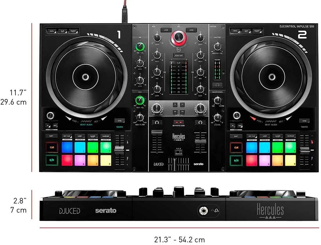 Hercules DJControls Inpulse 500 DJ Controllers