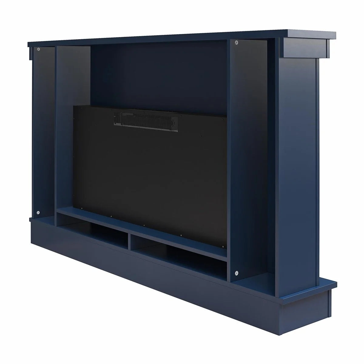 Novogratz Waverly Wide Mantel Electric Fireplaces.