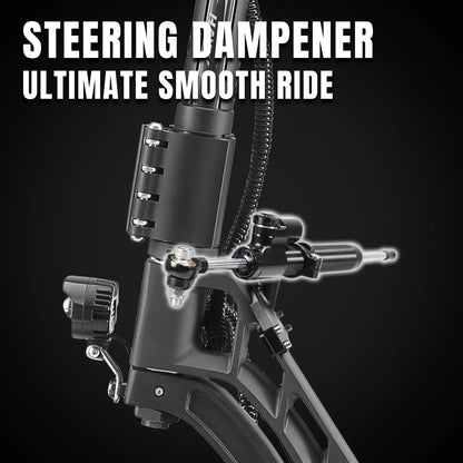 M YUME SCOOTER Hawk Dual Motor Electrics Scooters for Adults 2400W 43MPH 43Miles Long Rang E-Scooters