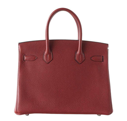 Hermes Birkin 30 Rouge H Togo Leather Palladium Hardware