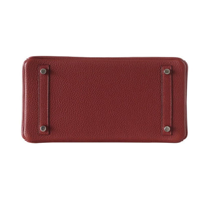 Hermes Birkin 30 Rouge H Togo Leather Palladium Hardware