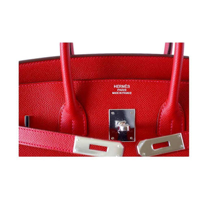 Hermès Birkin 35 Rouge Casaque Epsom Bag PHW