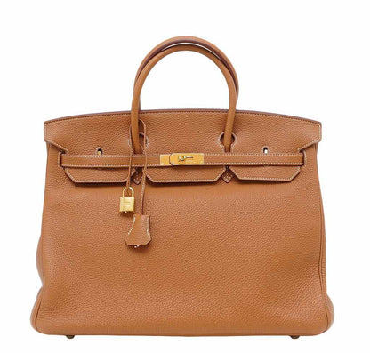 Hermes Birkin 40 Classic Gold Togo Leather Gold Hardware