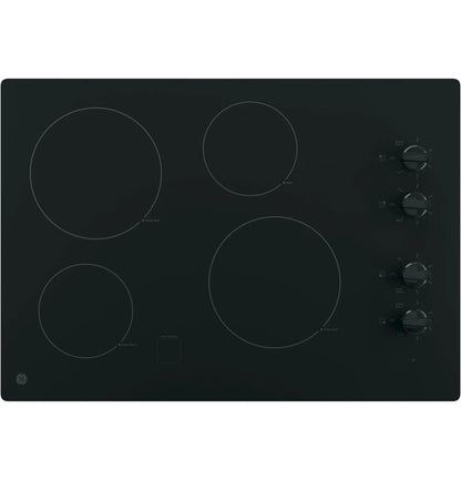GE 30″ Built-In Knob Control Electric Cooktops JP3030DWBB