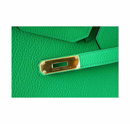 Hermes Birkin 35 Bamboo Togo Leather Gold Hardware