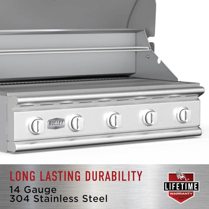 Bull Outlaw 30 inch 4 Burner Built in Natural Gas Grill