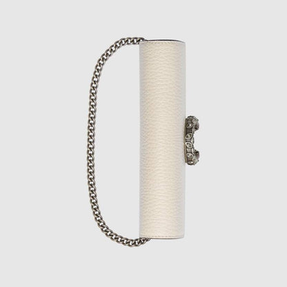Gucci Dionysus Super Mini White Leather Bag