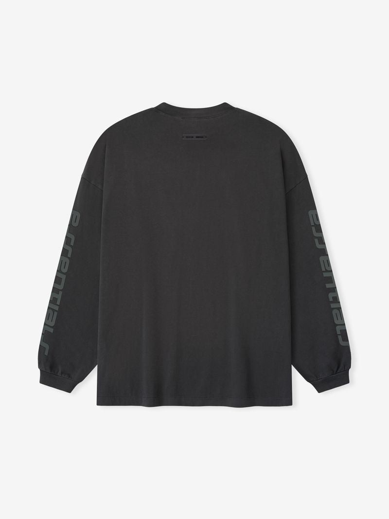 Fear of God Essentials 90s Oversized Long Sleeve Logo Tee