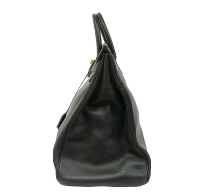 Hermes HAC 45 Black Ardennes Leather Permabrass Hardware