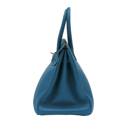 Hermes Birkin 35 Cobalt Togo Leather Palladium Hardware