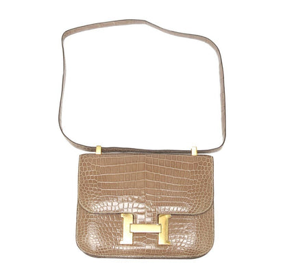 Hermès Constance 23 Light Beige Bag GHW
