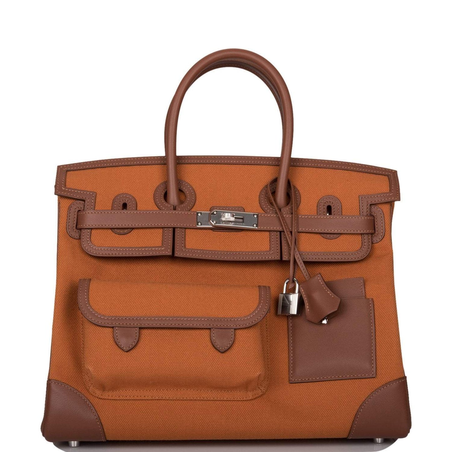 Hermes Cargo Birkin 35 Marron Inde Swift
