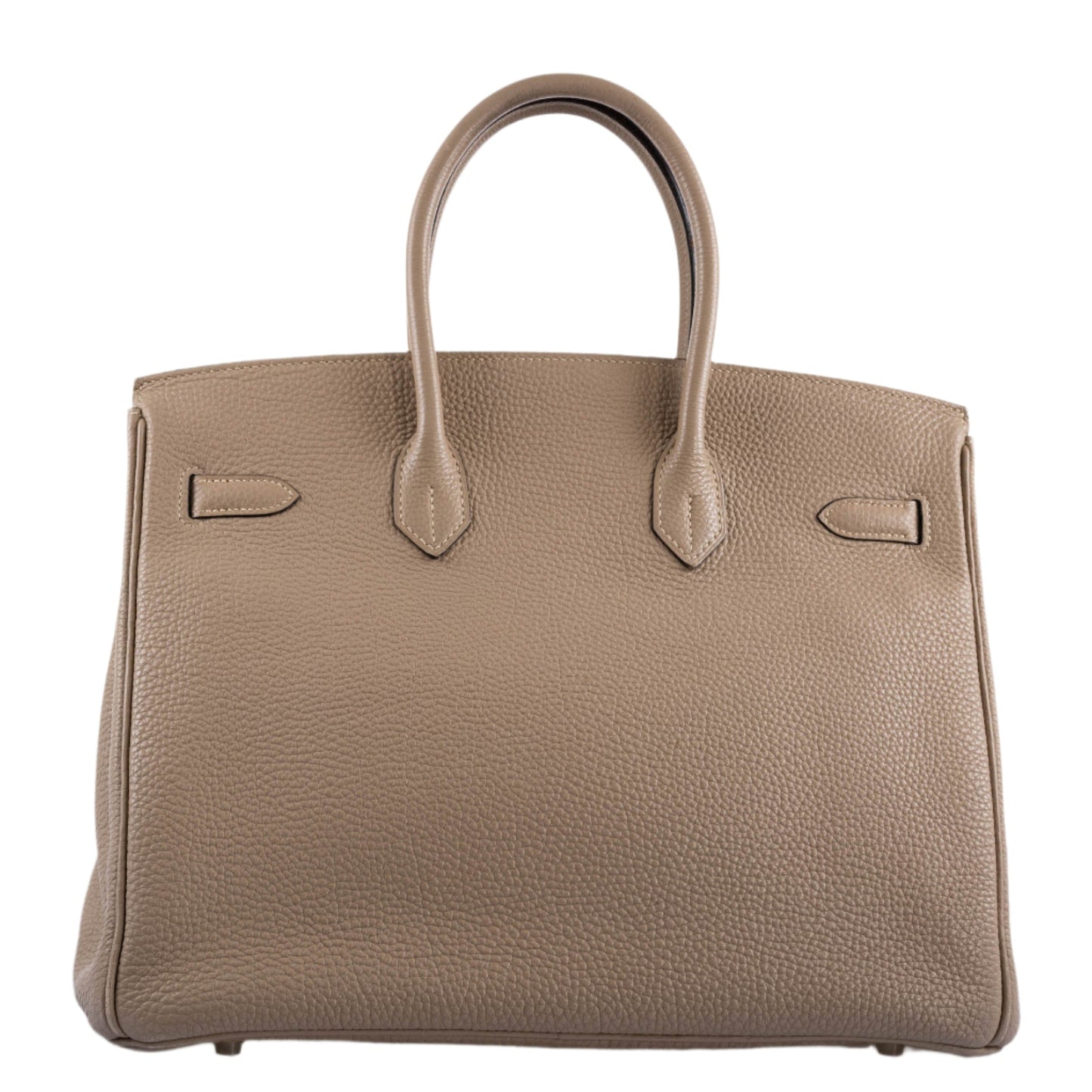 Hermes Birkin 35 Gris Tourterelle Togo with Palladium Hardware - 2009, M Square