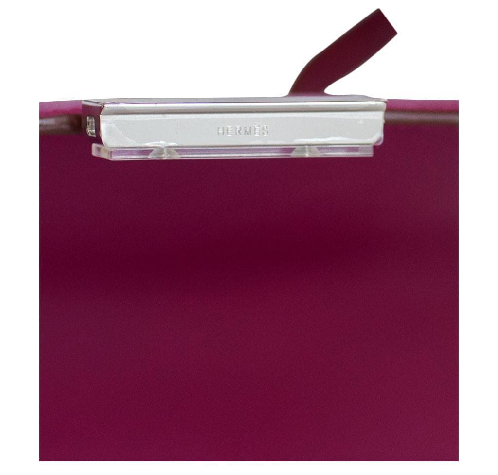 Hermes Constance Mini 18 Anemone Swift Leather Palladium Hardware
