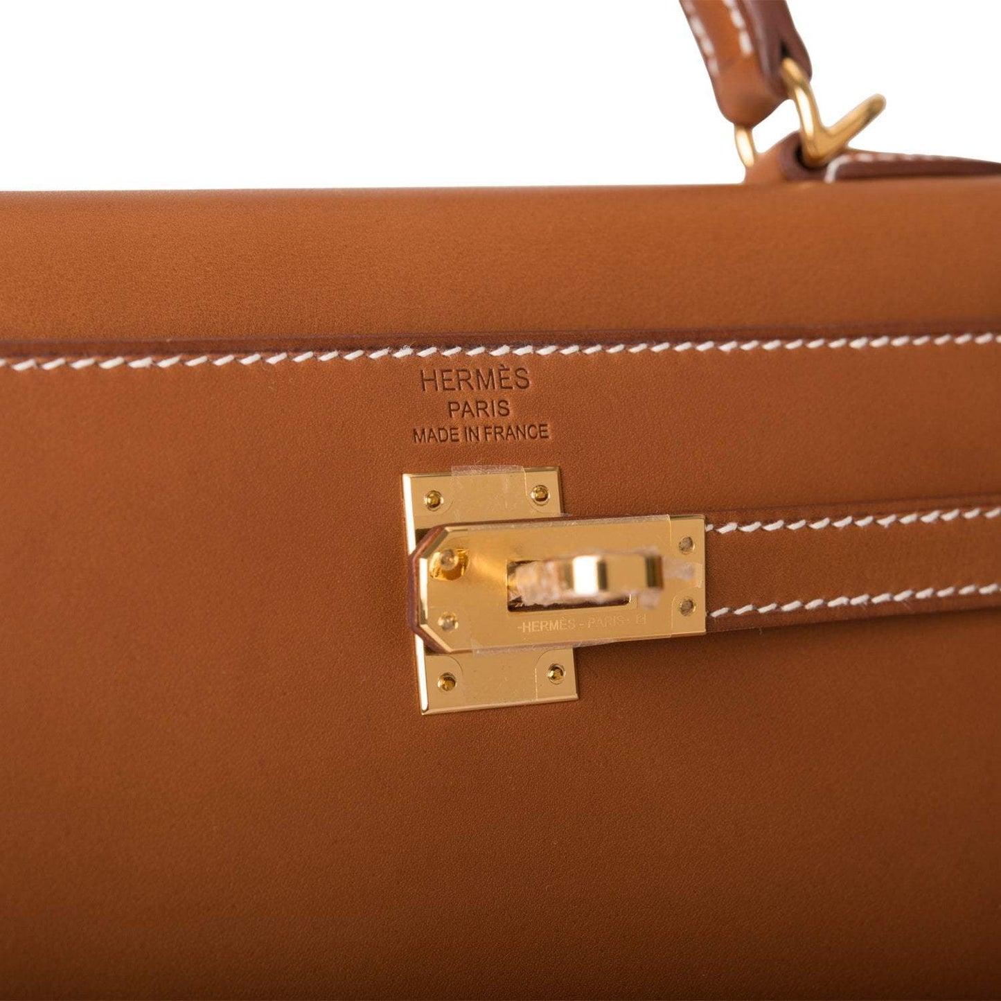 Hermes Kelly Sellier 25 Fauve Baarenia Gold Hardware
