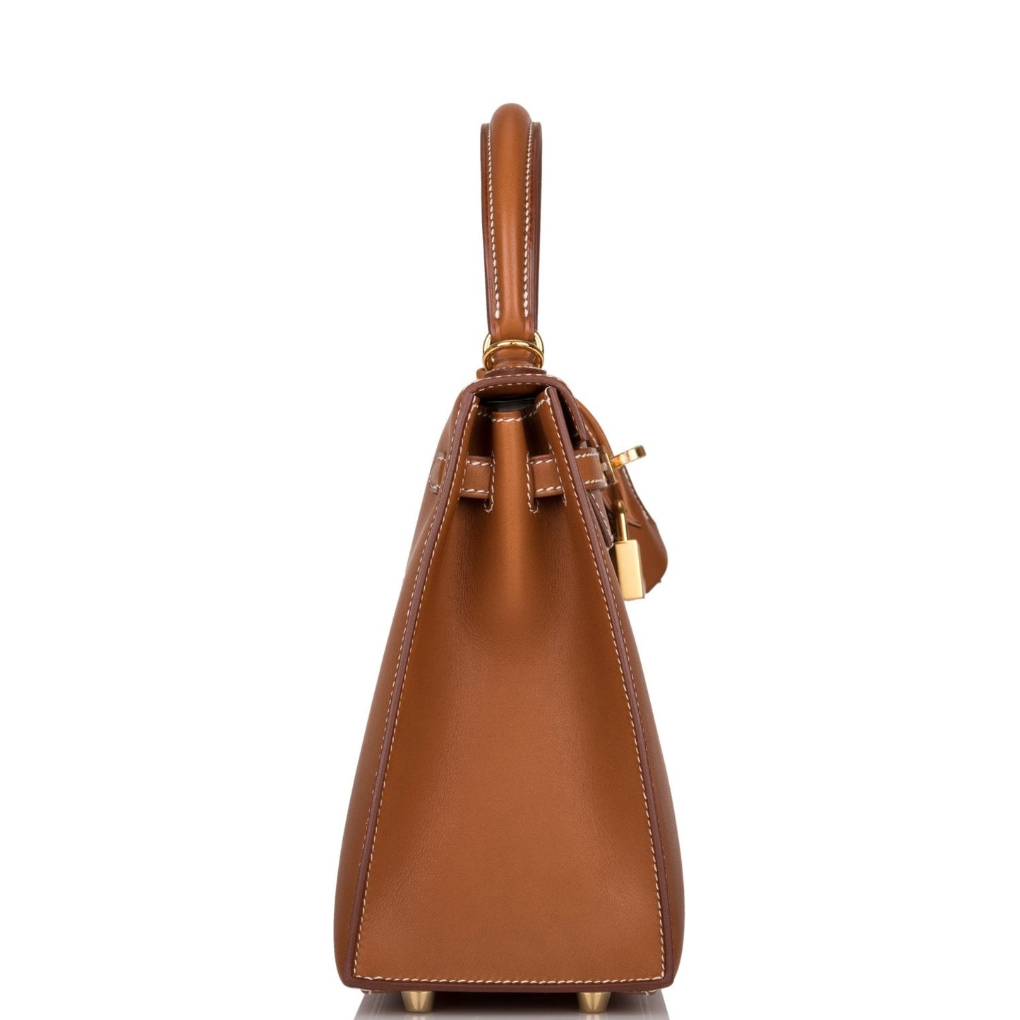 Hermes Kelly Sellier 25 Fauve Baarenia Gold Hardware