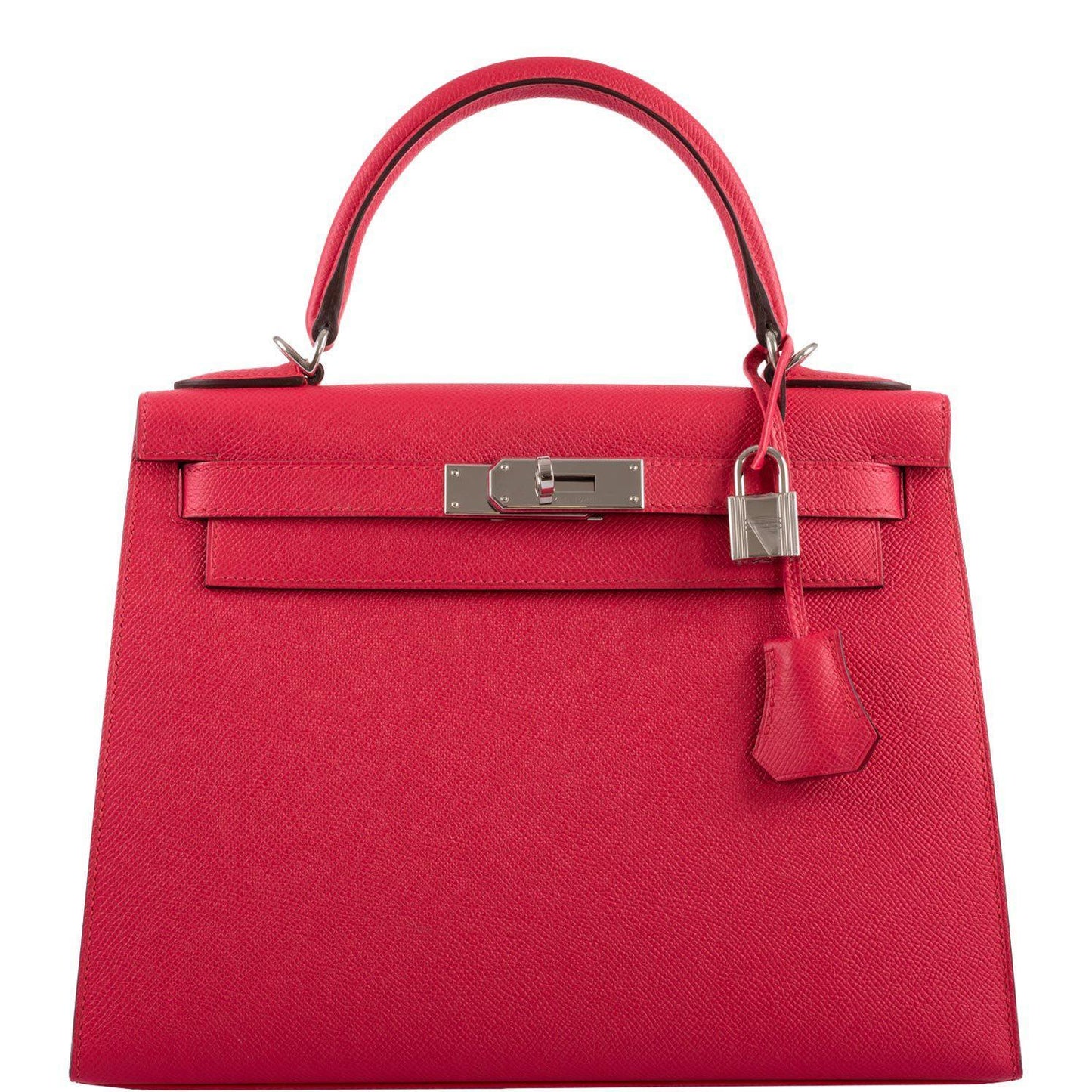 Hermes Kelly 28 Sellier Rose Extreme Epsom