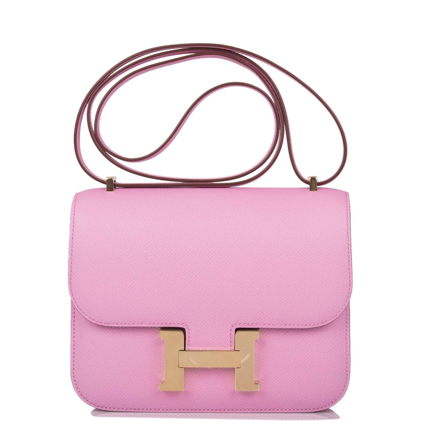 Hermes Mini Constance 18 Mauve Sylvestre Epsom