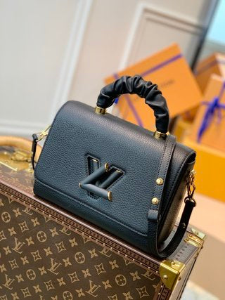 Pre-Loved LV  Twist PM Ginger Yellow