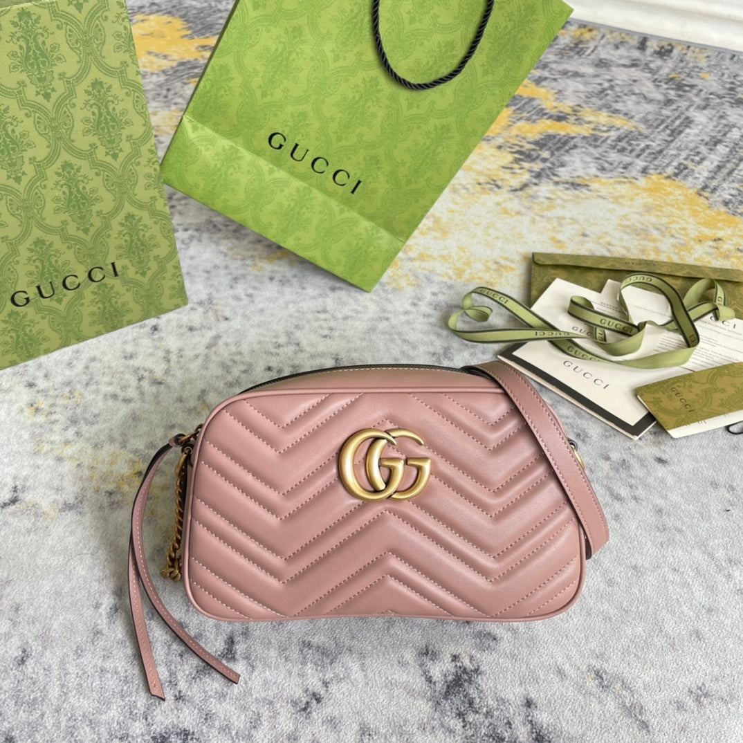 Pre-Loved Gucci The Hacker Project small GG Marmont bag