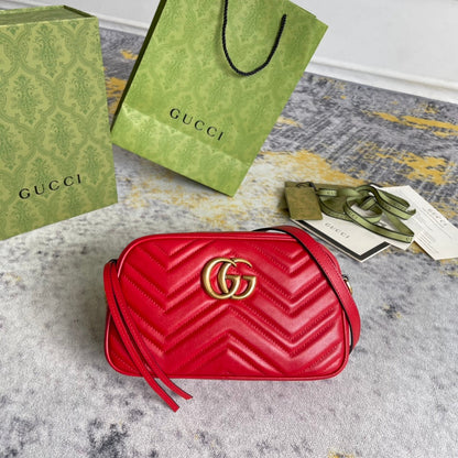 Pre-Loved Gucci The Hacker Project small GG Marmont bag