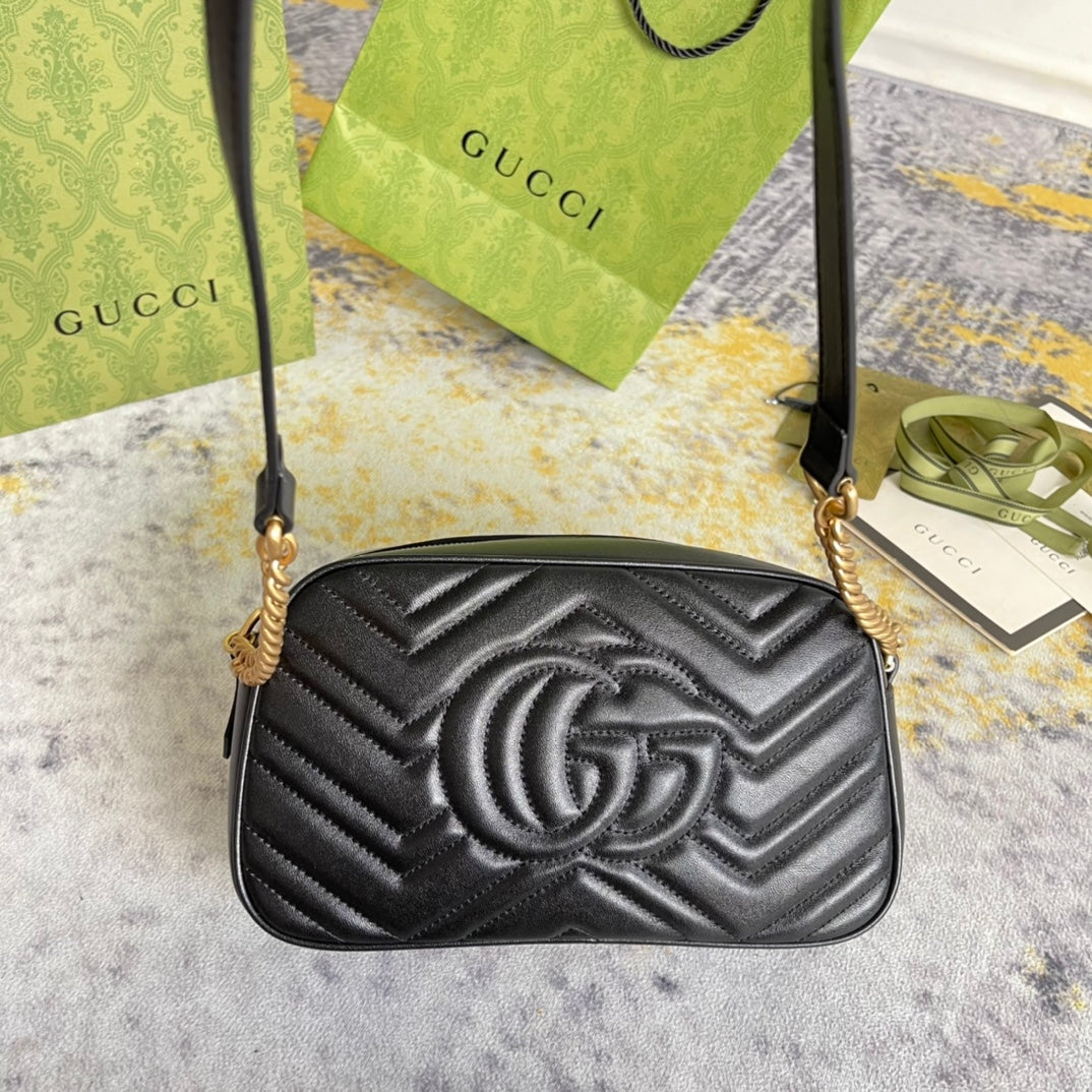 Pre-Loved Gucci The Hacker Project small GG Marmont bag