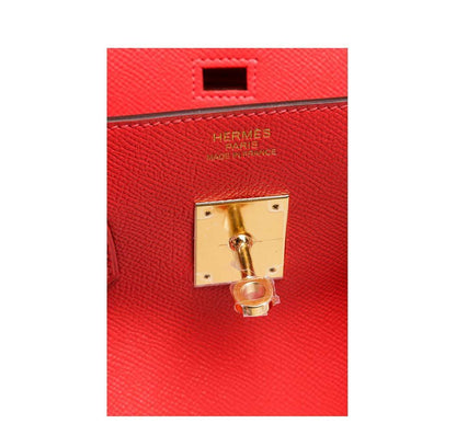 Hermes Birkin 35 Rouge Pivoine Epsom Leather Gold Hardware