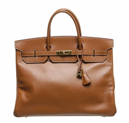Hermes Birkin 40 Gold Epsom Leather Gold Hardware