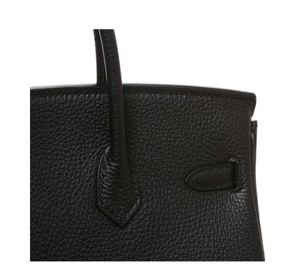 Hermes Birkin 25 Black Togo Leather Gold Hardware