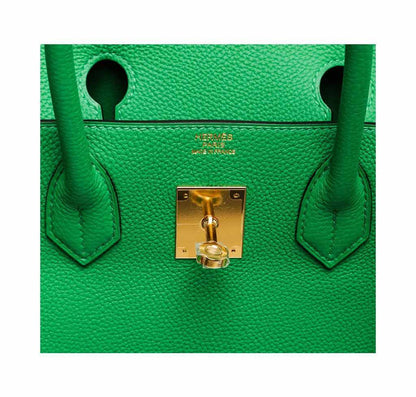 Hermes Birkin 30 Bamboo Togo Leather Gold Hardware