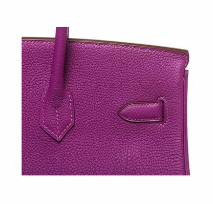 Hermès Birkin 35 Anemone Bag PHW