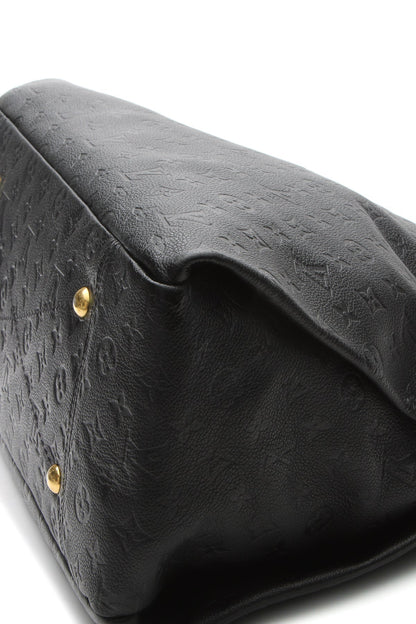 Louis Vuitton Artsy MM Monogram Empreinte Black Hobo Bag