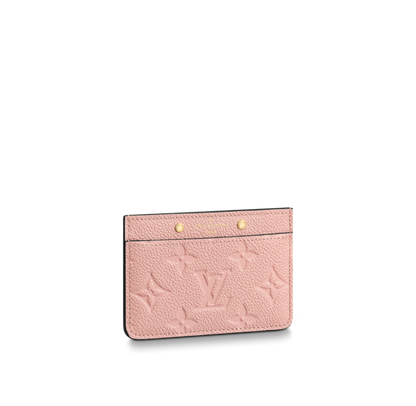 Louis Vuitton Card Holder Monogram Empreinte Rose Poudre