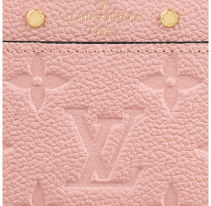Louis Vuitton Card Holder Monogram Empreinte Rose Poudre