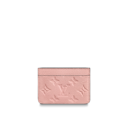 Louis Vuitton Card Holder Monogram Empreinte Rose Poudre