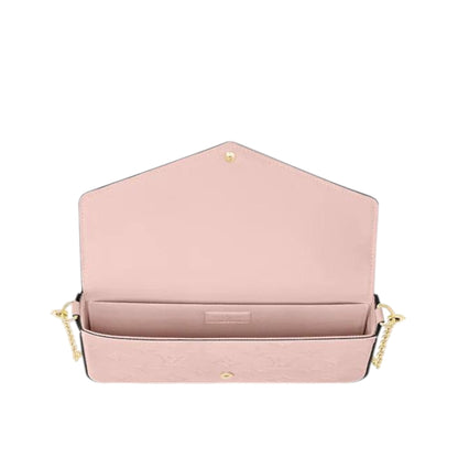 Louis Vuitton Félicie Pochette Amarante Red/Pink