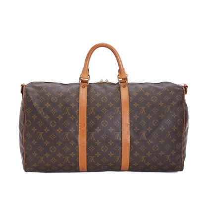 Louis Vuitton Keepall 50 Monogram Bandoulière Duffle Bag