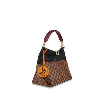 Louis Vuitton Maida Hobo Bag Damier Ebene Black