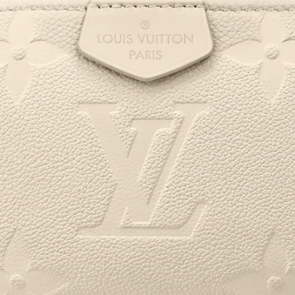 Louis Vuitton Multi Pochette Accessoires Black Cream Empreinte
