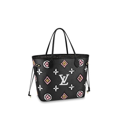 Louis Vuitton Neverfull MM Wild at Heart Monogram Canvas