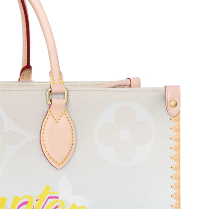 Louis Vuitton OnTheGo GM Beige/Blue