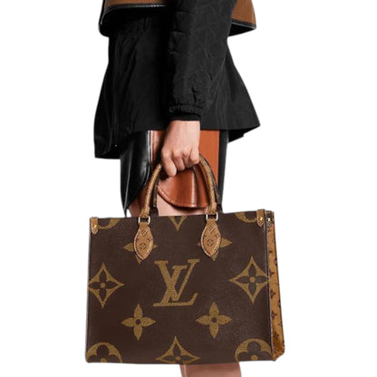 Louis Vuitton OnTheGo GM Monogram Reverse Coated Canvas
