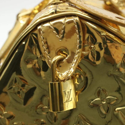 Louis Vuitton Speedy 35 Monogram Gold Mirror Bag