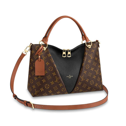 Louis Vuitton V Tote MM Monogram Tote