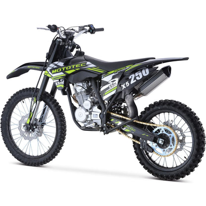MotoTec X5 250cc 4-Stroke Gas Dirt Bikes