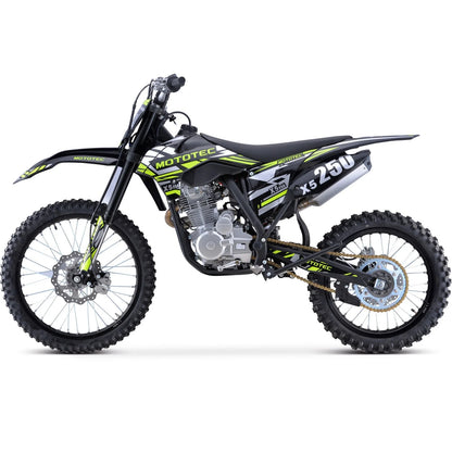 MotoTec X5 250cc 4-Stroke Gas Dirt Bikes